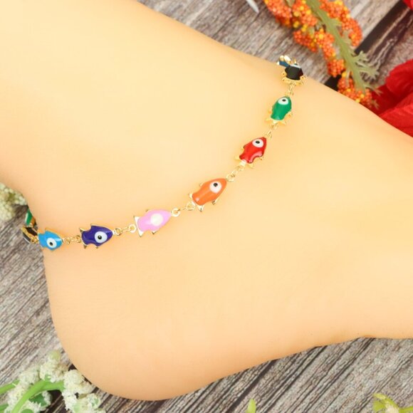 "Elegant Handmade Anklet – Delicate Jewelry for Women, MAR091901 - Picture 2 of 10